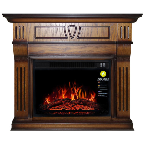 Електрокамін з порталом ArtiFlame BEETHOVEN AF23 ДУБ АНТИК PROMO