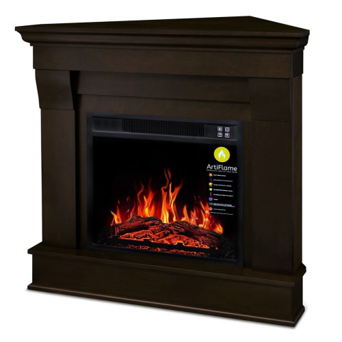 Камінокомплект кутовий ArtiFlame ALBION CORNER AF23S ВЕНГЕ (зі звуком)