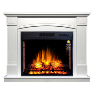Електрокамін з порталом ArtiFlame BOSTON AF28 БІЛИЙ ДУБ