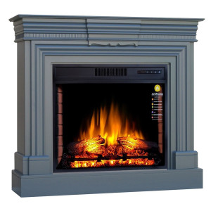Камінокомплект ArtiFlame LESTER AF28S СІРИЙ ГРАФІТ (зі звуком)