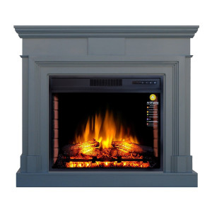 Камінокомплект ArtiFlame STAMFORD AF28S СІРИЙ ГРАФІТ (зі звуком)