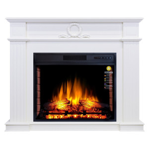 Камінокомплект ArtiFlame NEOCLASSIC AF28S БІЛИЙ Б'ЯНКО (зі звуком)