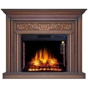Камінокомплект ArtiFlame MONFERRATO AF28S ДУБ АНТИК (зі звуком)