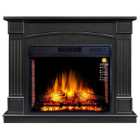 Електрокамін з порталом ArtiFlame BOSTON AF28 ТЕМНИЙ ГОРІХ