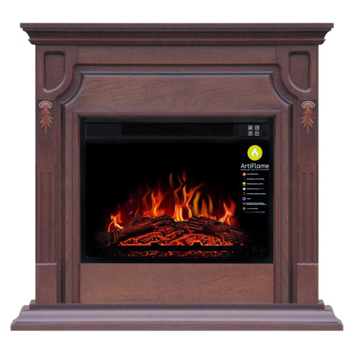 Камінокомплект ArtiFlame TORONTO AF23S ГОРІХ (зі звуком)