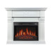 Камінокомплект ArtiFlame Beethoven AF23S білий з обігрівом і звуком горіння вогню