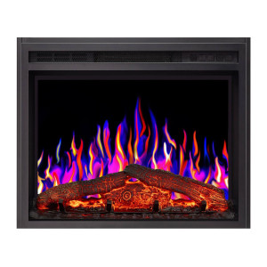 Електрокамін ArtiFlame AF24 Multicolor з обігрівом і звуком горіння вогню