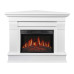 Камінокомплект кутовий ArtiFlame Albion Corner AF23S білий з обігрівом і звуком горіння вогню