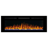 Електрокамін настінний / вбудовуваний ArtiFlame AF50WR з обігрівом і звуком горіння вогню