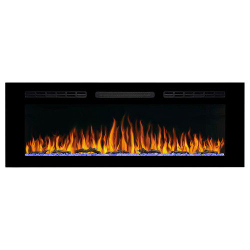 Електрокамін настінний / вбудовуваний ArtiFlame AF50WR з обігрівом і звуком горіння вогню